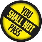 U SHALL NOT PASS